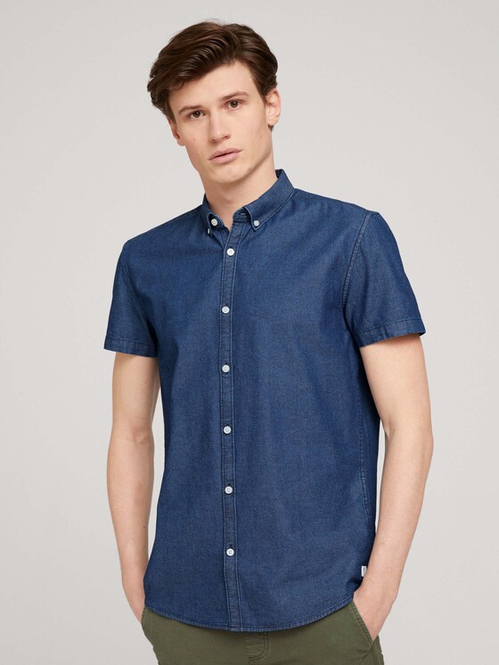 Jeanshemd - Männer - indigo blue chambray Jeanshemd - Männer - indigo blue chambray - 1 - TOM TAILOR Denim