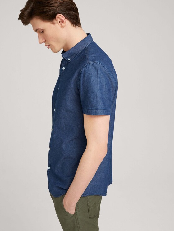 Jeanshemd - Männer - indigo blue chambray Jeanshemd - Männer - indigo blue chambray - 5 - TOM TAILOR Denim