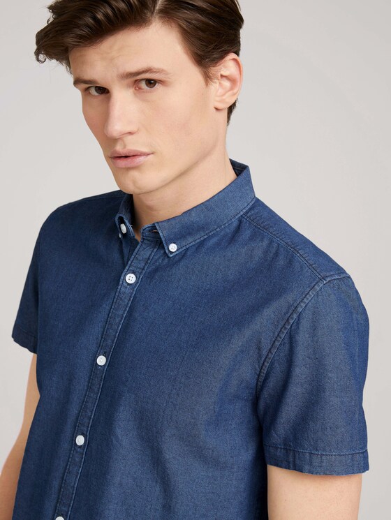 Jeanshemd - Männer - indigo blue chambray Jeanshemd - Männer - indigo blue chambray - 9 - TOM TAILOR Denim