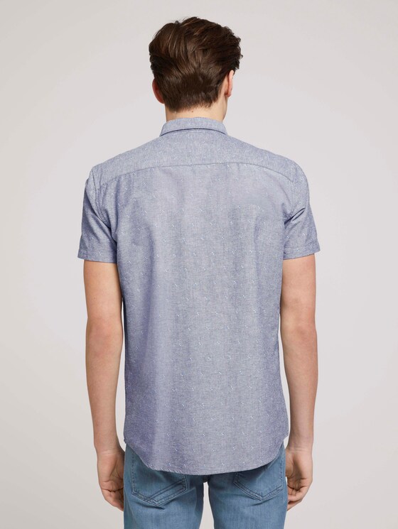 gemustertes Hemd - Männer - navy dot triangle print gemustertes Hemd - Männer - navy dot triangle print - 2 - TOM TAILOR Denim