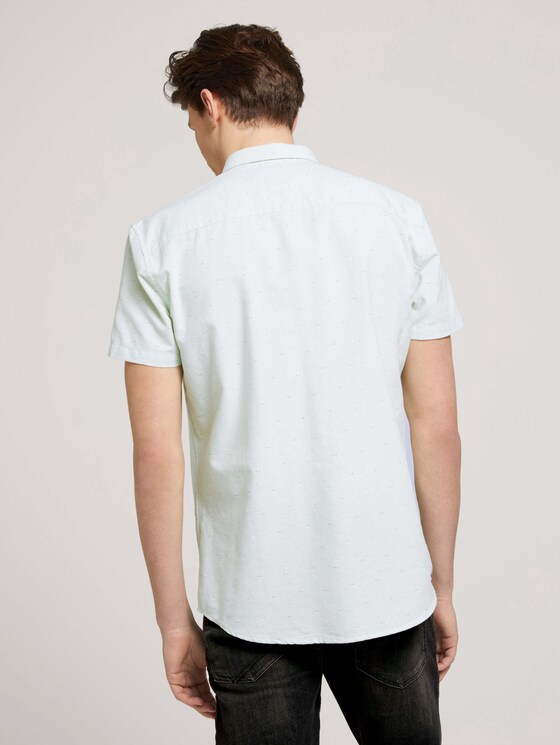 gemustertes Hemd - Männer - mint dot triangle print gemustertes Hemd - Männer - mint dot triangle print - 2 - TOM TAILOR Denim