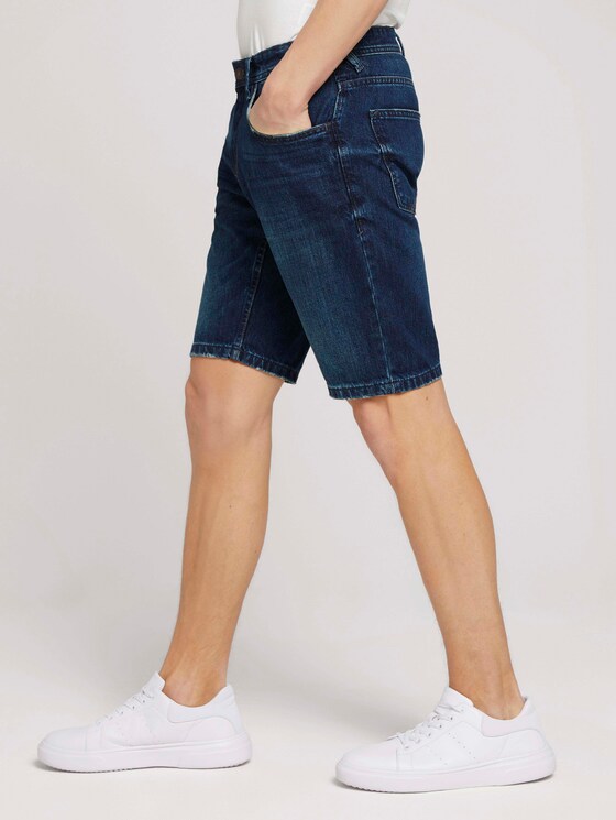 Regular Bermuda Jeansshorts - Männer - Used Dark Stone Blue Denim Regular Bermuda Jeansshorts - Männer - Used Dark Stone Blue Denim - 11 - TOM TAILOR Denim