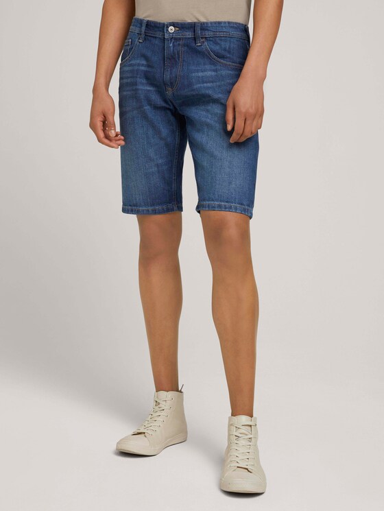 Regular Bermuda Jeansshorts - Männer - Light Stone Blue Denim Regular Bermuda Jeansshorts - Männer - Light Stone Blue Denim - 1 - TOM TAILOR Denim