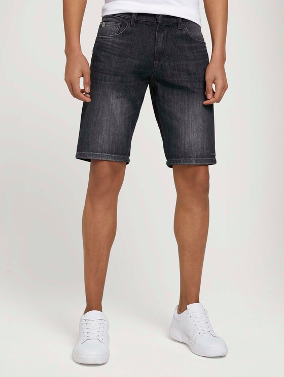 Regular Bermuda Jeansshorts - Männer - dark stone black denim Regular Bermuda Jeansshorts - Männer - dark stone black denim - 1 - TOM TAILOR Denim