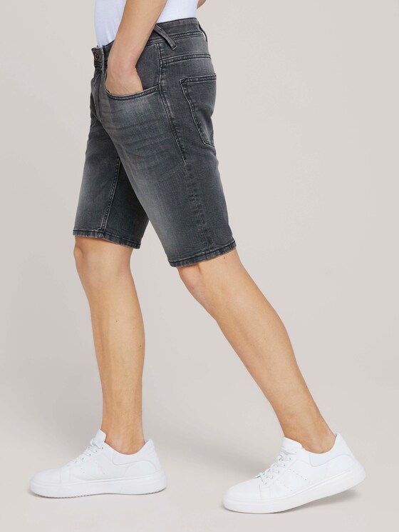 Regular Jeansshorts - Männer - used mid stone black denim Regular Jeansshorts - Männer - used mid stone black denim - 11 - TOM TAILOR Denim