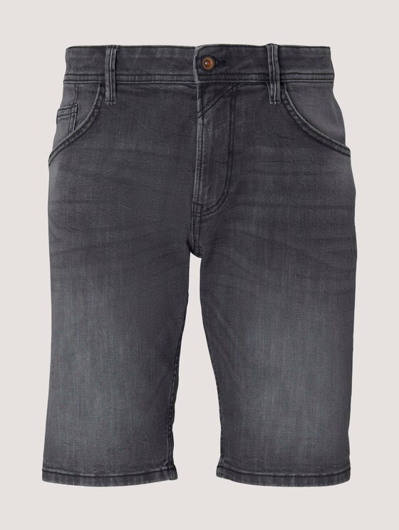 Regular Jeansshorts - Männer - used mid stone black denim Regular Jeansshorts - Männer - used mid stone black denim - 7 - TOM TAILOR Denim