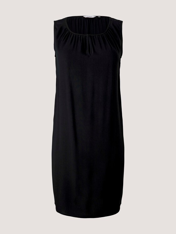 Plus - Ärmelloses kurzes Kleid - Frauen - deep black Plus - Ärmelloses kurzes Kleid - Frauen - deep black - 7 - My True Me
