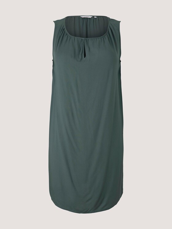 Curvy - Ärmelloses kurzes Kleid - Frauen - washed jasper green Curvy - Ärmelloses kurzes Kleid - Frauen - washed jasper green - 7 - My True Me