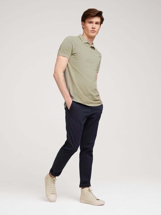 Poloshirt mit Farbverlauf - Männer - Greyish Shadow Olive Poloshirt mit Farbverlauf - Männer - Greyish Shadow Olive - 3 - TOM TAILOR Denim