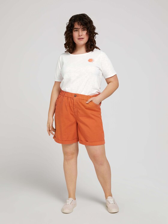 Print T-Shirt mit Bio-Baumwolle - Frauen - Off White Print T-Shirt mit Bio-Baumwolle - Frauen - Off White - 3 - My True Me