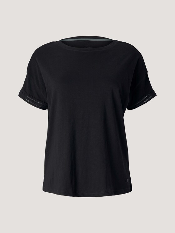T-Shirt mit Bio-Baumwolle - Frauen - deep black T-Shirt mit Bio-Baumwolle - Frauen - deep black - 7 - My True Me