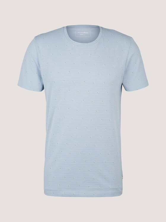 gemustertes T-Shirt - Männer - blue dot triangle print gemustertes T-Shirt - Männer - blue dot triangle print - 7 - TOM TAILOR Denim