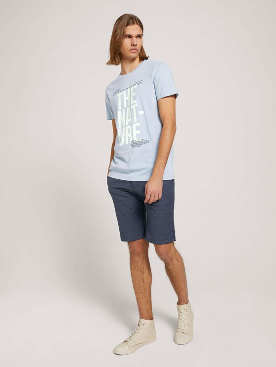 T-Shirt mit Bio-Baumwolle - Männer - Foggy Blue T-Shirt mit Bio-Baumwolle - Männer - Foggy Blue - 3 - TOM TAILOR Denim