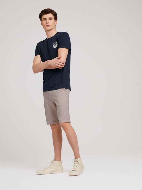 T-Shirt mit Bio-Baumwolle - Männer - Sky Captain Blue T-Shirt mit Bio-Baumwolle - Männer - Sky Captain Blue - 3 - TOM TAILOR Denim