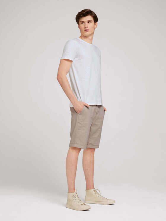 T-Shirt mit Bio-Baumwolle - Männer - White T-Shirt mit Bio-Baumwolle - Männer - White - 3 - TOM TAILOR Denim