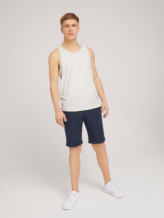 Tanktop uit biologisch katoen - Mannen - smoke white Tanktop uit biologisch katoen - Mannen - smoke white - 3 - TOM TAILOR Denim