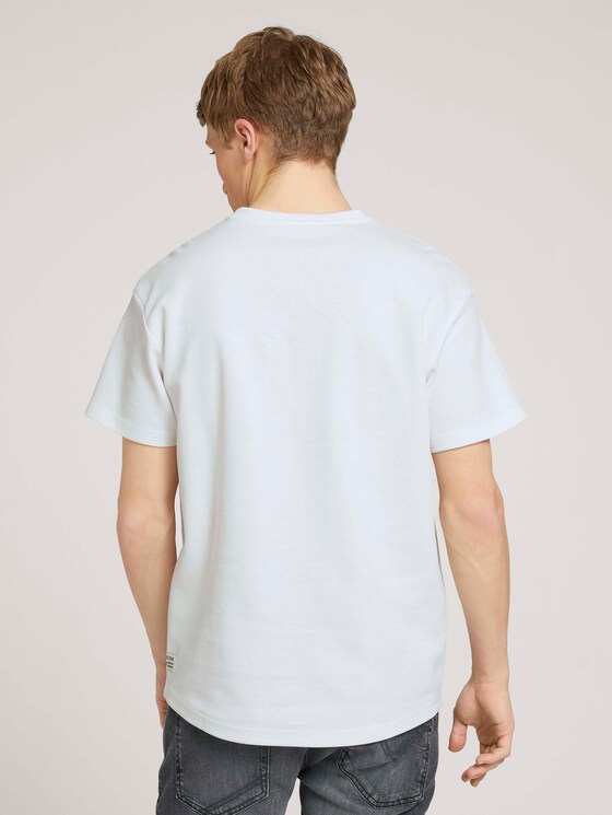 Basic T-Shirt - Männer - White Basic T-Shirt - Männer - White - 2 - TOM TAILOR Denim