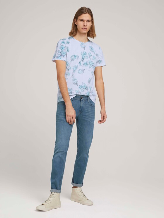 T-shirt met dessin - Mannen - white bundled artichoke print T-shirt met dessin - Mannen - white bundled artichoke print - 3 - TOM TAILOR Denim