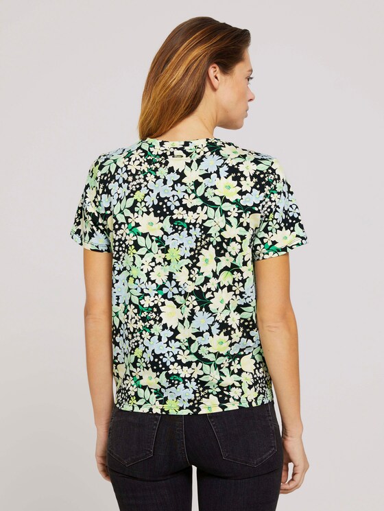 T-Shirt mit Bio-Baumwolle - Frauen - flower print T-Shirt mit Bio-Baumwolle - Frauen - flower print - 2 - TOM TAILOR Denim
