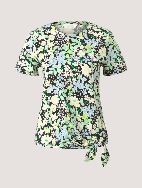 T-Shirt mit Bio-Baumwolle - Frauen - flower print T-Shirt mit Bio-Baumwolle - Frauen - flower print - 7 - TOM TAILOR Denim