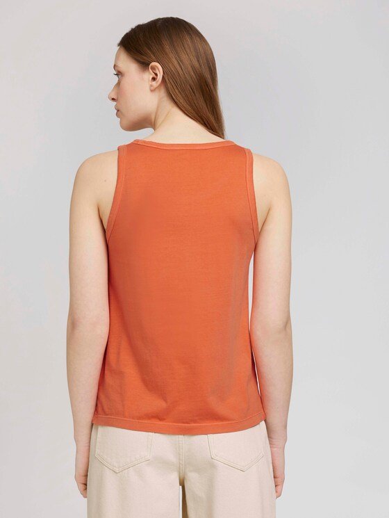 Basic Top im Loose Fit - Frauen - sundown coral Basic Top im Loose Fit - Frauen - sundown coral - 2 - TOM TAILOR Denim