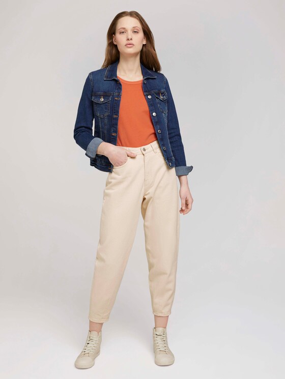 Basic Top im Loose Fit - Frauen - sundown coral Basic Top im Loose Fit - Frauen - sundown coral - 3 - TOM TAILOR Denim