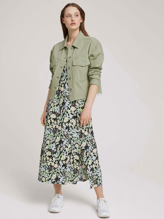 gemustertes Midikleid - Frauen - flower print gemustertes Midikleid - Frauen - flower print - 3 - TOM TAILOR Denim