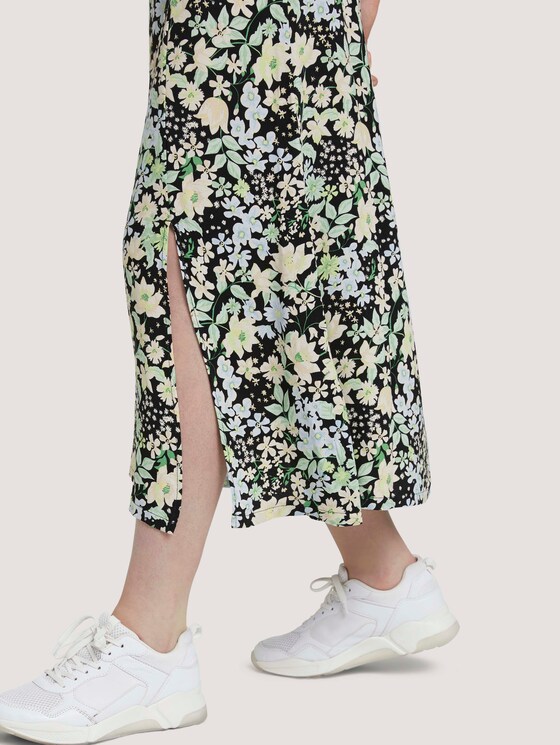 gemustertes Midikleid - Frauen - flower print gemustertes Midikleid - Frauen - flower print - 9 - TOM TAILOR Denim