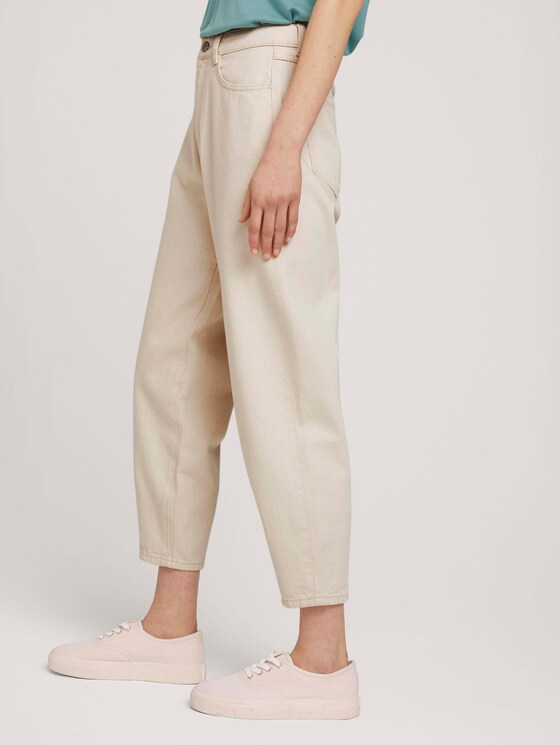 Barrel Mom Fit Jeans mit Bio-Baumwolle - Frauen - unbleached natural bull denim Barrel Mom Fit Jeans mit Bio-Baumwolle - Frauen - unbleached natural bull denim - 11 - TOM TAILOR Denim