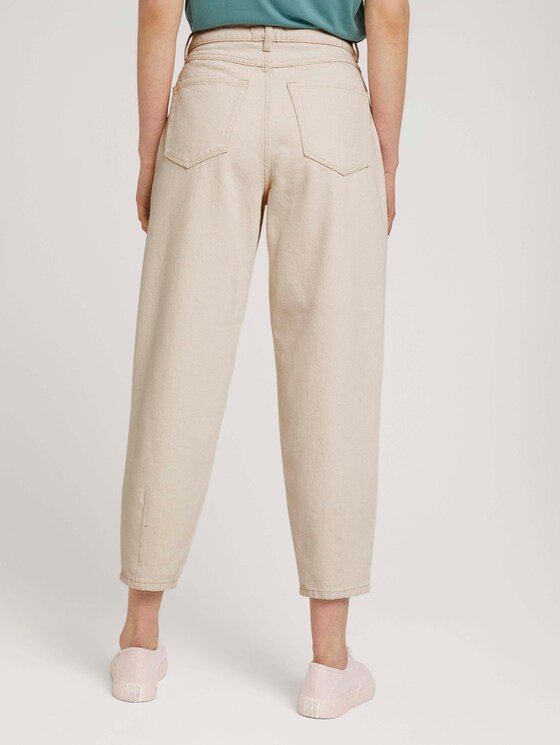 Barrel Mom Fit Jeans mit Bio-Baumwolle - Frauen - unbleached natural bull denim Barrel Mom Fit Jeans mit Bio-Baumwolle - Frauen - unbleached natural bull denim - 2 - TOM TAILOR Denim