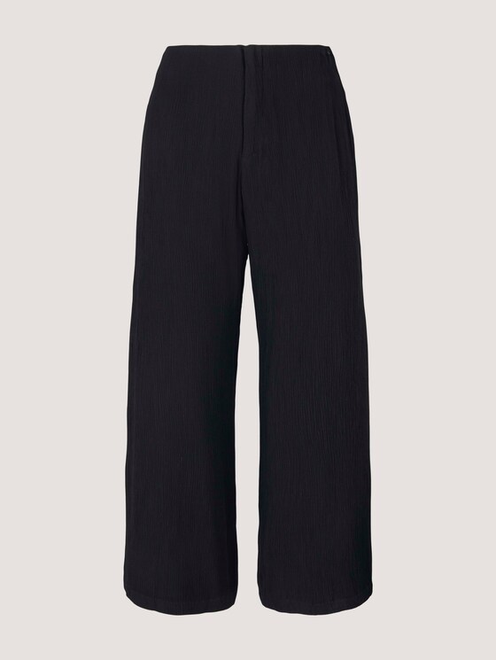 Fließende Culotte Hose - Frauen - deep black Fließende Culotte Hose - Frauen - deep black - 7 - TOM TAILOR Denim