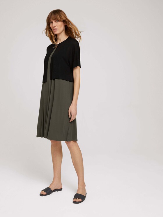 Kurzer Bolero mit Knopf - Frauen - deep black Kurzer Bolero mit Knopf - Frauen - deep black - 3 - TOM TAILOR