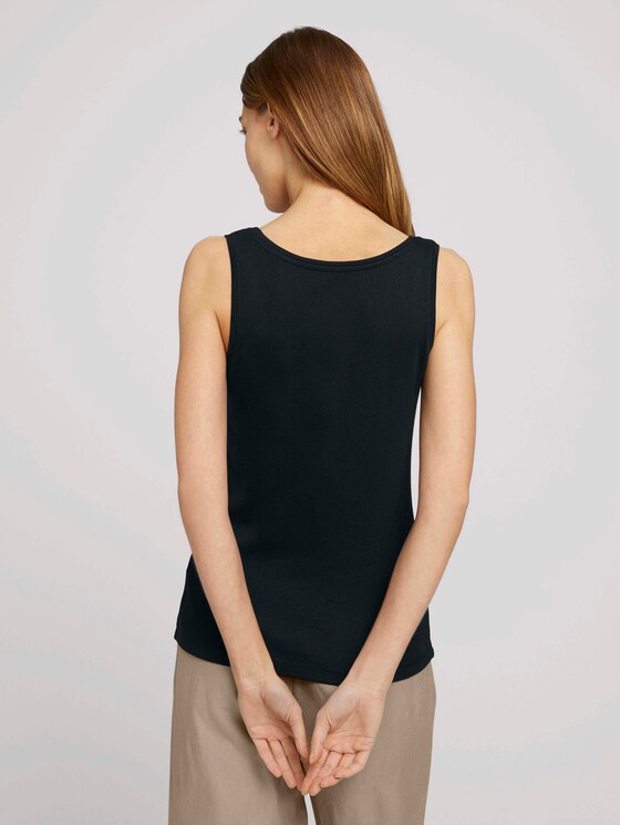 Basic Top - Frauen - deep black Basic Top - Frauen - deep black - 2 - TOM TAILOR