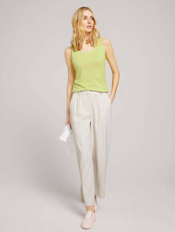Basic Top - Frauen - celery ice Basic Top - Frauen - celery ice - 3 - TOM TAILOR