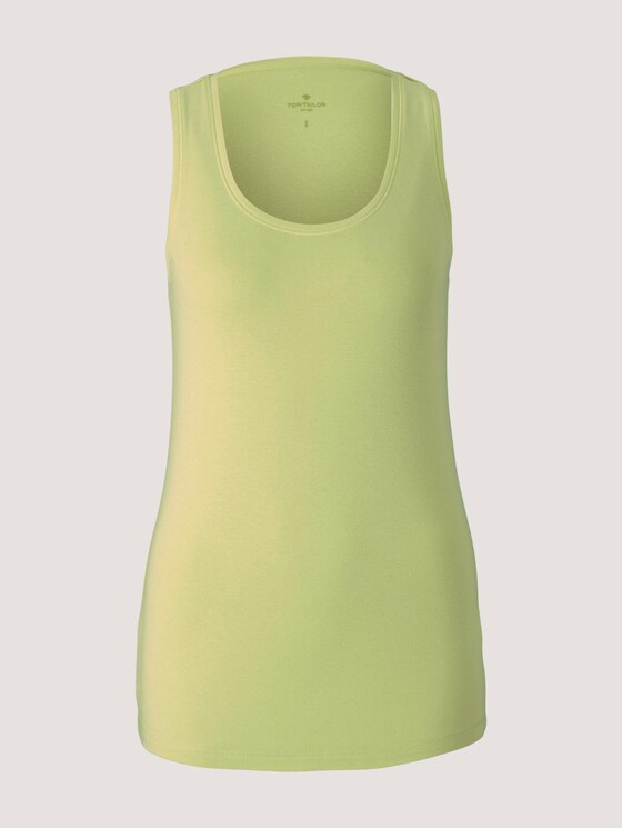 Basic Top - Frauen - celery ice Basic Top - Frauen - celery ice - 7 - TOM TAILOR