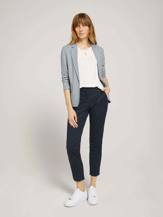 T-Shirt mit Knotendetail - Frauen - Whisper White T-Shirt mit Knotendetail - Frauen - Whisper White - 3 - TOM TAILOR