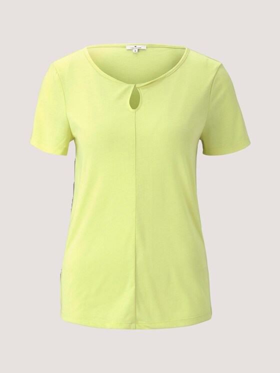 T-Shirt mit Knotendetail - Frauen - celery ice T-Shirt mit Knotendetail - Frauen - celery ice - 7 - TOM TAILOR