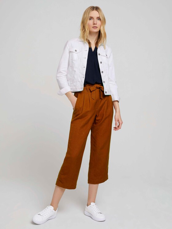 Ärmellose Henleybluse - Frauen - Sky Captain Blue Ärmellose Henleybluse - Frauen - Sky Captain Blue - 3 - TOM TAILOR