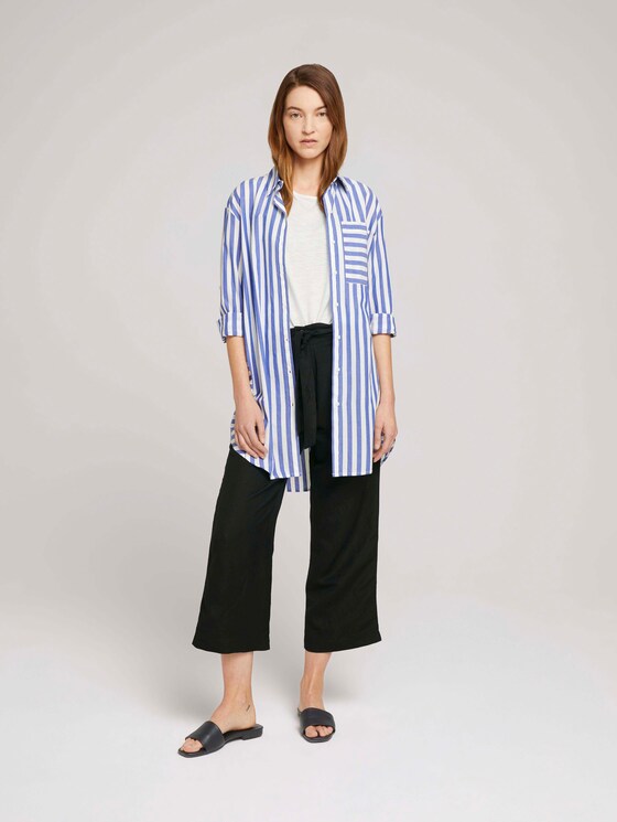 Top mit Kordelzug mit Modal - Frauen - Whisper White Top mit Kordelzug mit Modal - Frauen - Whisper White - 3 - TOM TAILOR