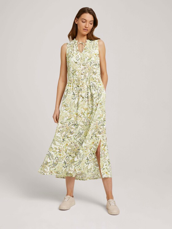 Ärmelloses Midikleid mit Print - Frauen - green paisley design Ärmelloses Midikleid mit Print - Frauen - green paisley design - 3 - TOM TAILOR