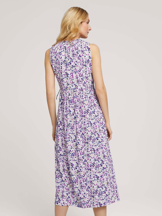 Ärmelloses Midikleid mit Print - Frauen - offwhite floral design Ärmelloses Midikleid mit Print - Frauen - offwhite floral design - 2 - TOM TAILOR