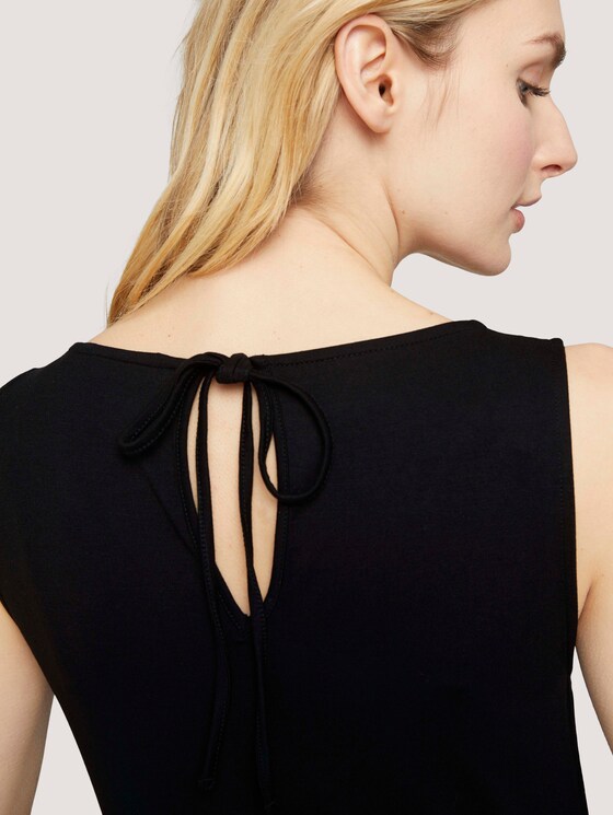 Ärmelloses Midi Jerseykleid - Frauen - deep black Ärmelloses Midi Jerseykleid - Frauen - deep black - 9 - TOM TAILOR