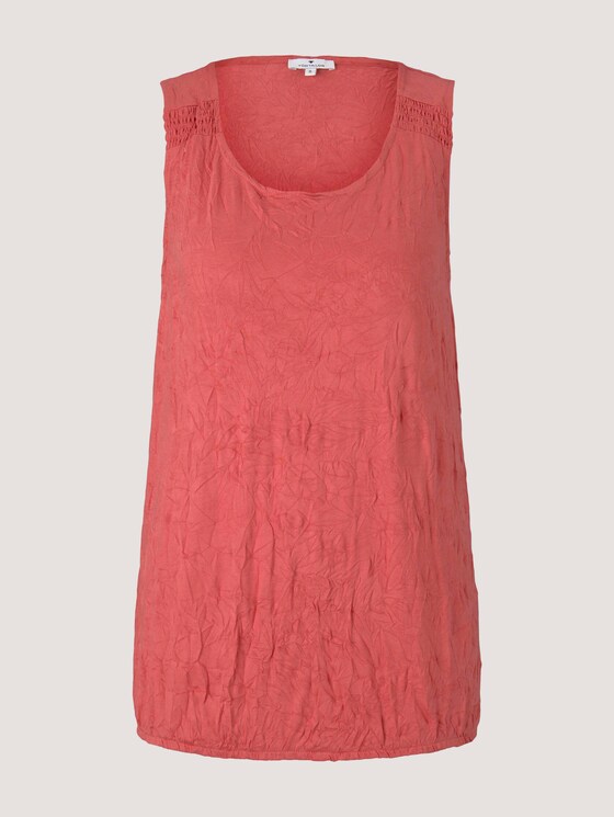 Top in Knitteroptik - Frauen - flamingo flower Top in Knitteroptik - Frauen - flamingo flower - 7 - TOM TAILOR