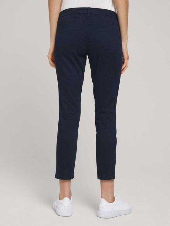 Tapered Relaxed Hose mit Kordelzug - Frauen - Sky Captain Blue Tapered Relaxed Hose mit Kordelzug - Frauen - Sky Captain Blue - 2 - TOM TAILOR