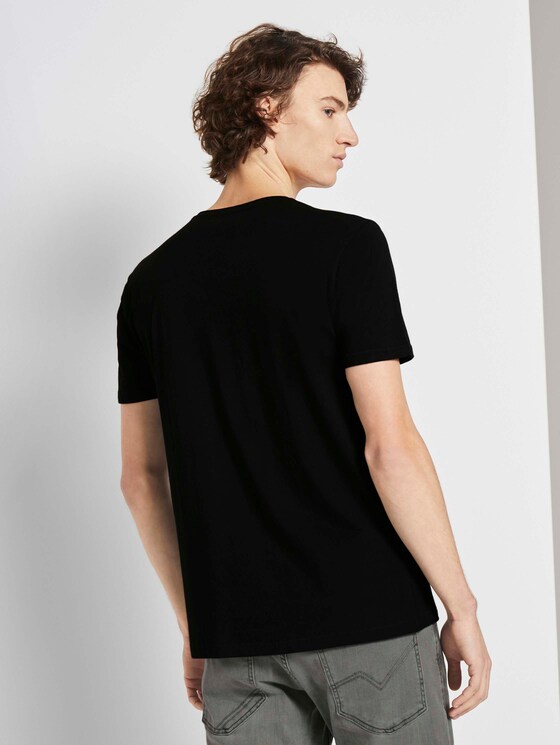 Doppelpack Basic T-Shirt - Männer - Black Doppelpack Basic T-Shirt - Männer - Black - 2 - TOM TAILOR Denim