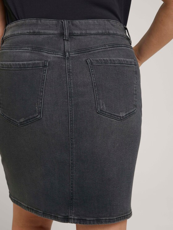 Plus - Regular Jeans Rock - Frauen - dark stone black denim Plus - Regular Jeans Rock - Frauen - dark stone black denim - 9 - My True Me