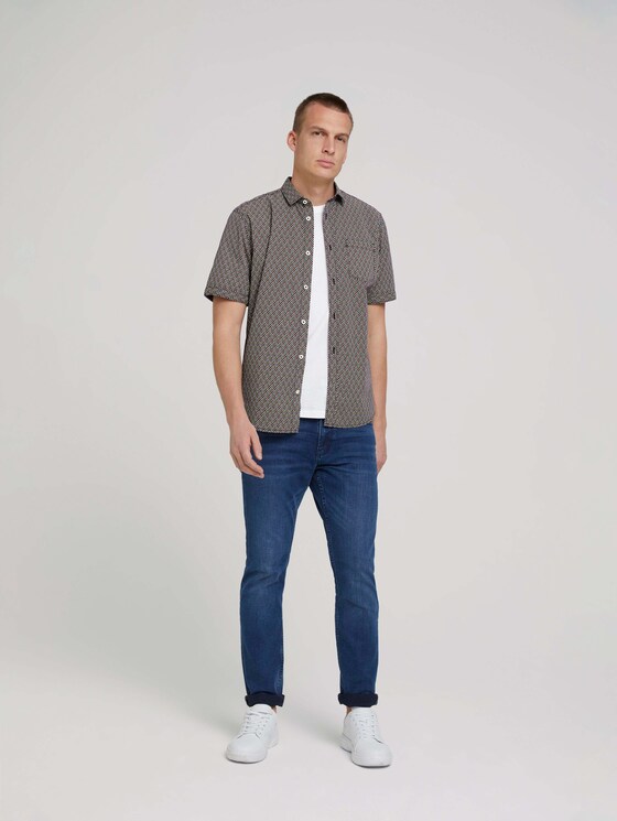 overhemd met korte mouwen - Mannen - navy colourful design overhemd met korte mouwen - Mannen - navy colourful design - 3 - TOM TAILOR