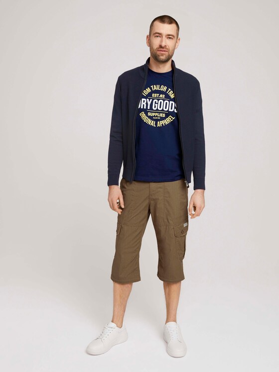 T-Shirt mit Print - Männer - Sailor Blue T-Shirt mit Print - Männer - Sailor Blue - 3 - TOM TAILOR