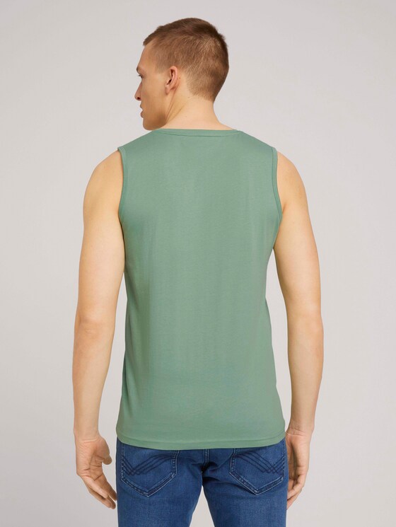 Tanktop mit Bio-Baumwolle - Männer - light mint green Tanktop mit Bio-Baumwolle - Männer - light mint green - 2 - TOM TAILOR