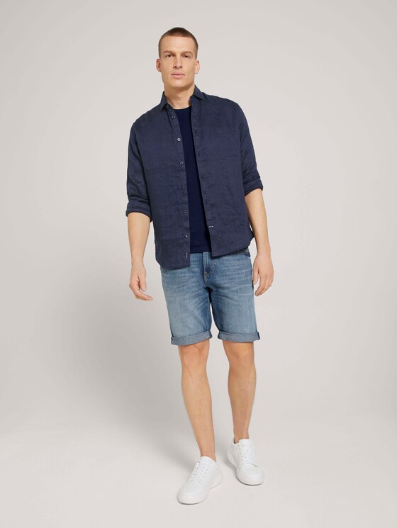 T-Shirt mit Bio-Baumwolle - Männer - Sailor Blue T-Shirt mit Bio-Baumwolle - Männer - Sailor Blue - 3 - TOM TAILOR